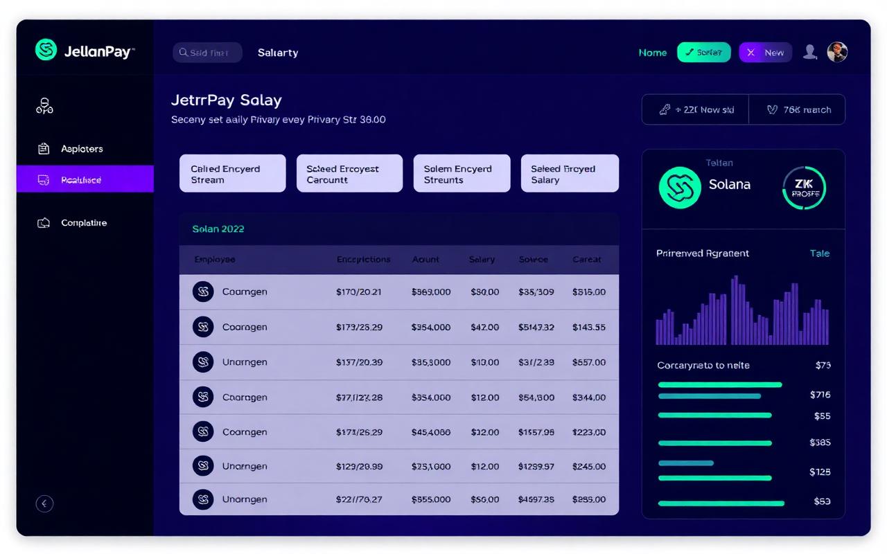JetrPay interface